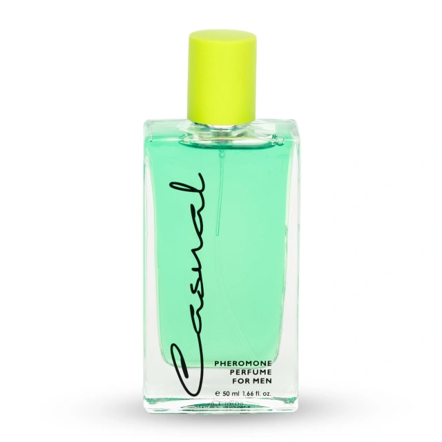 Feromony - Casual Green 50ml - feromony dla mężczyzn - Zielone
