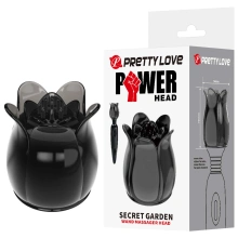 Różyczka stymulator  – Pretty Love Secret Garden nakładka na masażer typu Wand