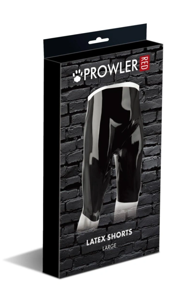 Prowler RED Latex Shorts Large