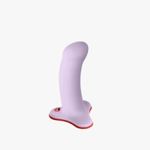 Realistyczne dildo silikonowe z przyssawką lawendowe dla początkujących – Fun Factory Amor LavenderFun Factory - Amor lavender