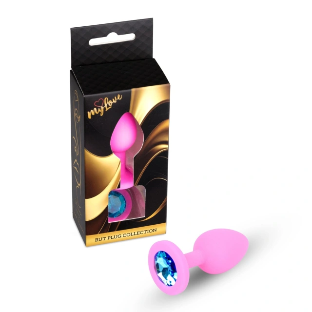 MyLove Toys - Jewellery Pink Silicone PLUG Small