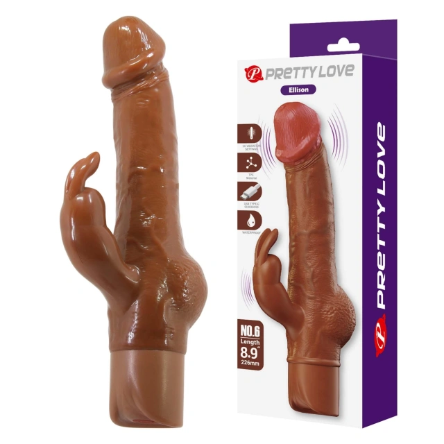 Pretty Love Ellison Brown – Realistic Rabbit Vibrator