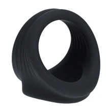 Silicone Cock and Ball Harness - Black
