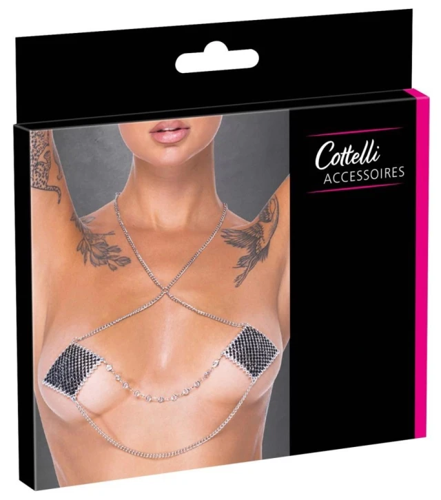 Nipple Jewellery silver chain