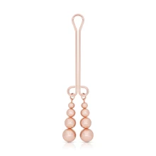 Rosy Gold - Clitoris Clamp - Subtle Weight