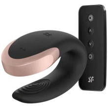 Stymulator Orgazmowy dla Par – Double Love Black