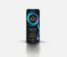 Stymulujący żel dla mężczyzn z efektem mrowienia i chłodzenia – Unimil SKYN Excite For Him 15 ml