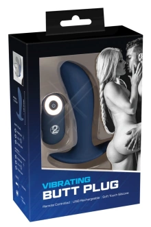 Vibrating butt plug