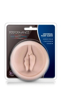 Realistyczna nakładka do pompki próżniowej z efektem waginy – Performance Pump Sleeve Vagina Beige