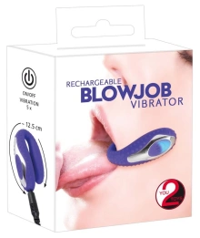 Masażer Oralny z Wibracjami – Blow Job Vibe Fioletowy