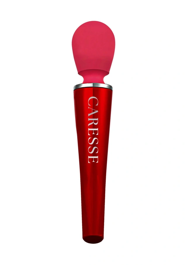 Caresse Compact Wand Massager red