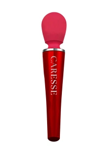 Caresse Compact Wand Massager red