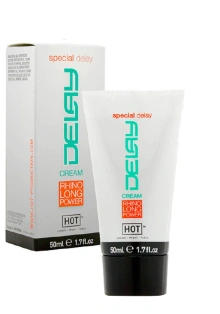 Krem opóźniający dla mężczyzn kontrola doznań – Delay Cream Rhino Long Power  50 ml