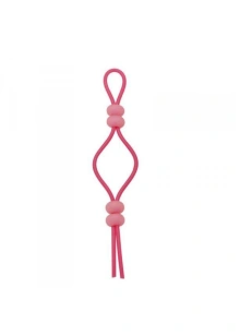 Różowy regulowany pierścień erekcyjny – Fully Adjustable Cock Ring
