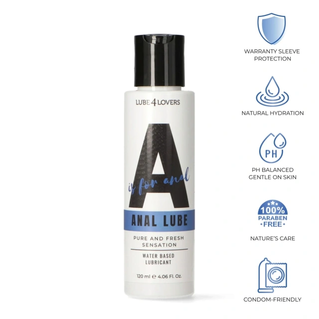 A is for Anal Lube – Anal Lubricant 120 ml