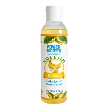 Power Escorts - DR10 - Banana Water-Based Lubricant 200ml – Slide & Play Personal Lube
