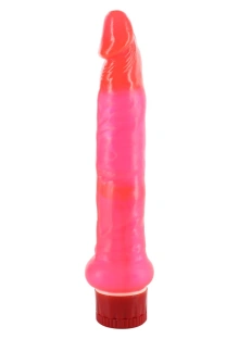 Wibrator analny żelowy realistyczny różowy – Jelly Anal Vibrator Pink