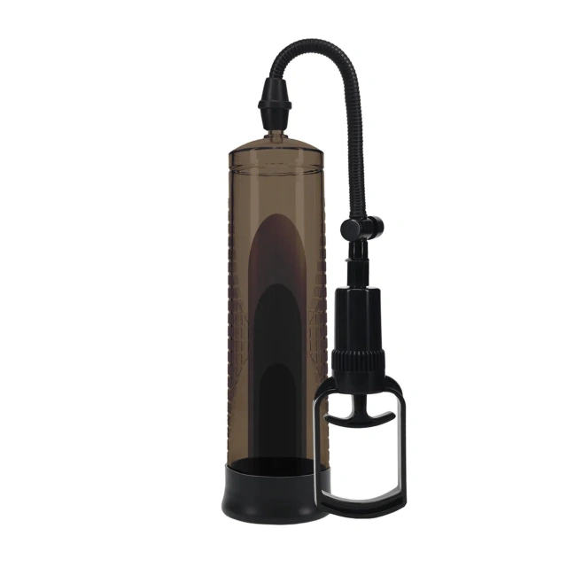 Pompka próżniowa do penisa z uchwytem trigger i wodoodporną konstrukcją – Basic Pump 2 Water Resistant Black