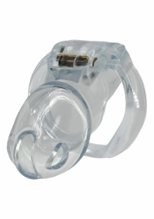 Clear Control Cock Cage Long
