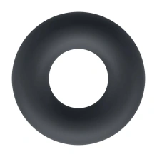 Liquid Silicone Cockring - S - Black