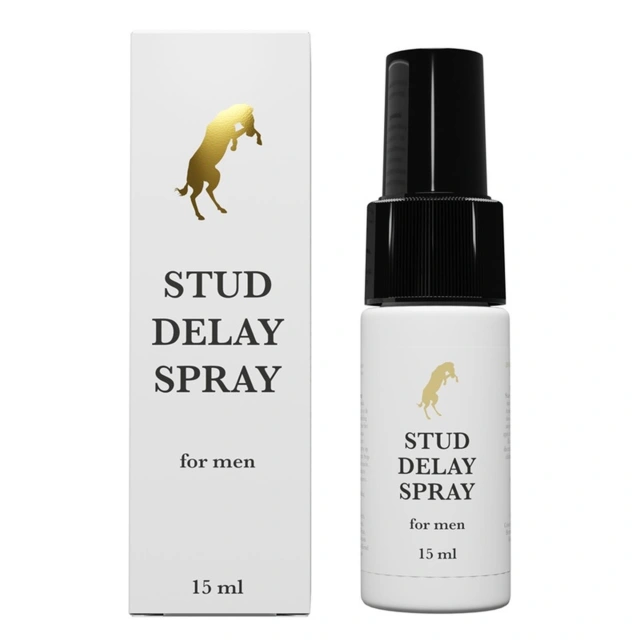 Spray intymny dla mężczyzn z efektem chłodzenia i komfortową aplikacją – Stud Delay Spray for Men 15 ml