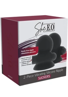 Rechargeable Vibrating Nipple Suckers