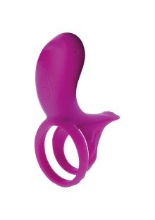 Wibrujący pierścień erekcyjny dla par ze stymulatorem łechtaczki – Couples Stimulator Ring Fuchsia