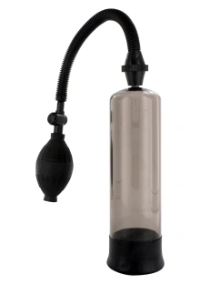 Pompka próżniowa dla mężczyzn z przezroczystym cylindrem – Penis Pump Enlarger Black