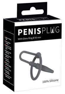 Penis Plug with Glans Ring