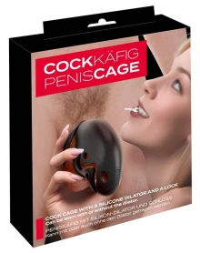 Pas cnoty - Cock Cage with Dilator