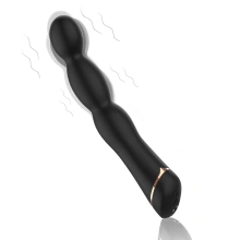 Wibrator silikonowy punkt G zakrzywiony 9 trybów – Laband Black