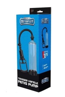 Pompka próżniowa do penisa 22 cm z uchwytem trigger – kontrola podciśnienia i mocna erekcja – Menzstuff Trigger Handle Penis Pump
