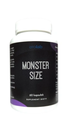 Suplement diety dla mężczyzn z L-argininą i składnikami aktywnymi – Monster Size Emily Love 60 kaps.