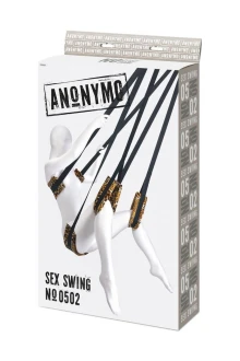 Huśtawka erotyczna welurowa – Anonymo Sex Swing Velour Print