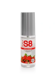 Truskawkowy lubrykant wodny – S8 WB Flavored Lube Strawberry 50 ml