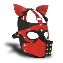 Hound Hood with Muzzle - Black