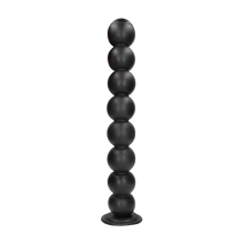 Balls of Lust - Anal Plug - 2046 gr / 55 cm - Black