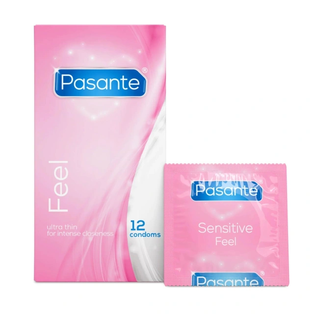 Pasante Sensitive/Feel Condoms 12 pcs