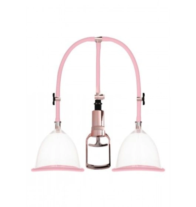 Shots Pumped Breast Pump Set Medium Rose Gold