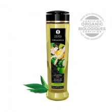 Organiczny Olejek Do Masażu Natural Massage Oil Organica Green Tea 240Ml Shunga