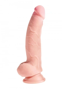 Plus 8' Triple Density Cock With Balls King Cock