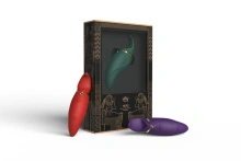Wielofunkcyjny Wibrator Punktowy Hero Jewel Green Zalo