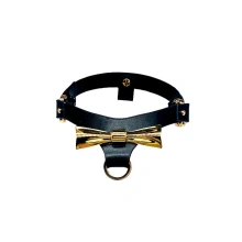 Efektowna Skórzana Obróżka Upko Butterfly Effect Body Accessories Choker UPKO