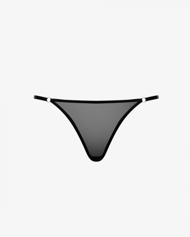 Czarne Stringi Ginny Black S/M Promees