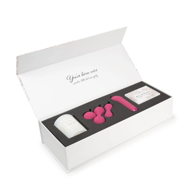 The Naughty And Nice Gift Set - Zestaw Kart I Gadżetów Erotycznych Je Joue