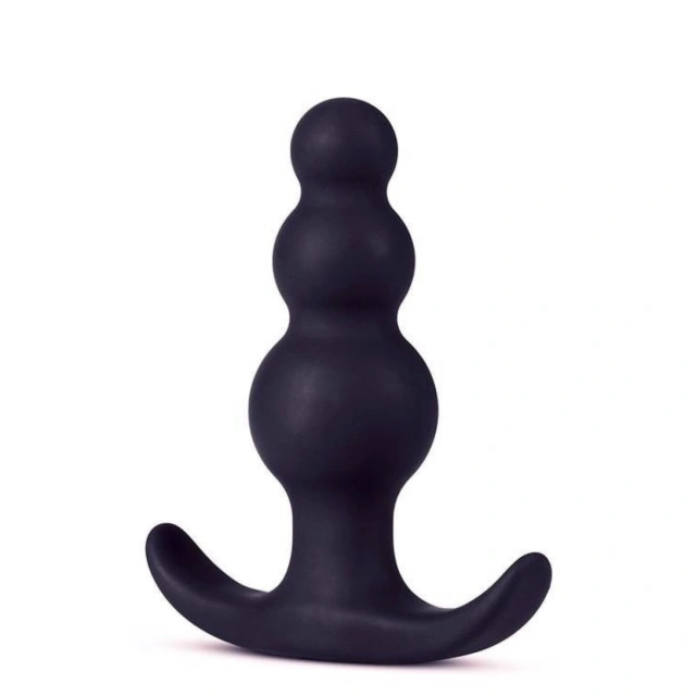 Platinum Beaded Plug Anal Adventures