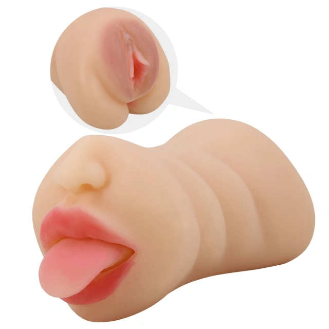 Dwustronny Masturbator Sarah Usta/Wagina 