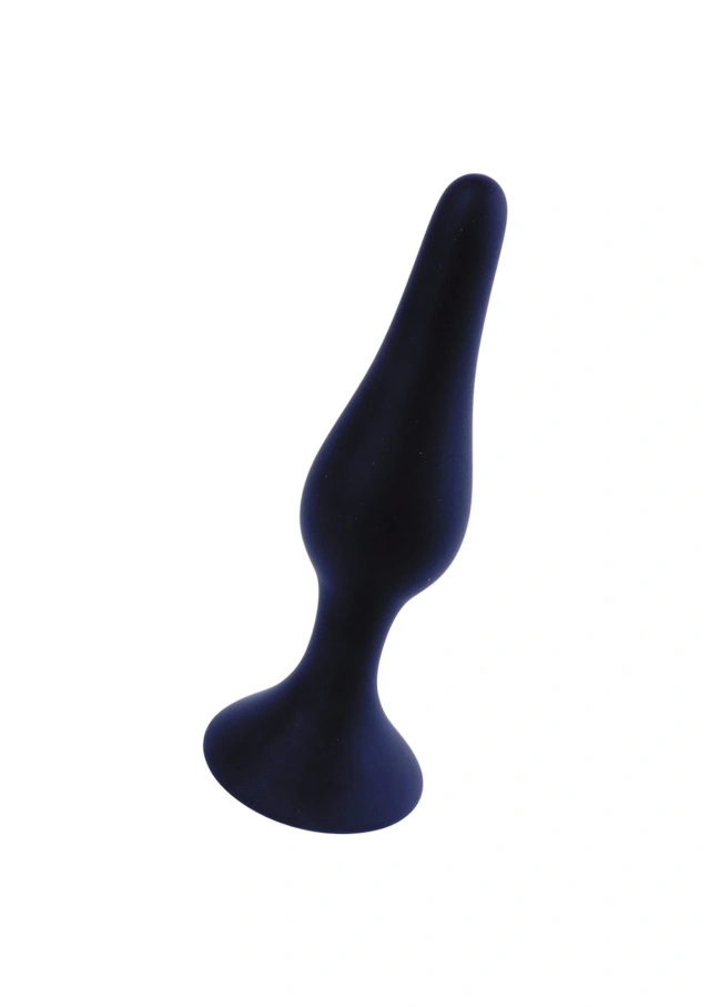 Silikonowa Wtyczka Analna 10cm Mała Czarny