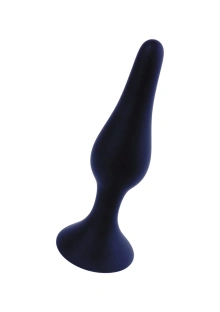 Silikonowa Wtyczka Analna 12cm Duża Czarny