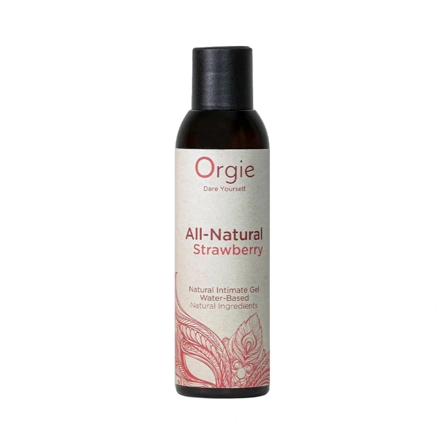 Lubrykant Wodny All Natural Strawberry 150 Ml Orgie
